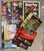 2001 British & I Lions in Australia Rugby Programmes (11): Splendid full set plus the Cardiff warm-
