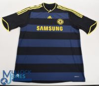 Chelsea FC Away Football Shirt 2009-2010 Size 2XL Adidas Samsung (G)