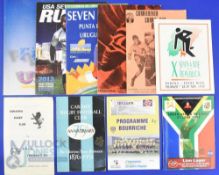 Mostly Overseas and Less Usual Rugby Programmes (10): V rare Fiji v USA 1998; 1997 B Lions 1st