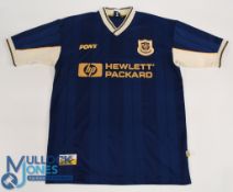 Tottenham Hotspur FC Away Football Shirt 1997-1998 Size Medium Pony Hewlett Packard Official