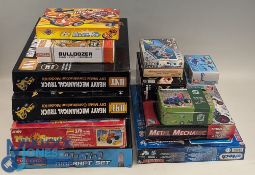 Construction Toy Collection, a mixed lot to include Mexo Struct, metal mechanic, Mecnanixx,