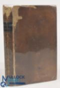 The Life and most Surprising Adventures of Robinson Crusoe 1803 Worn spine, boards, added writing to