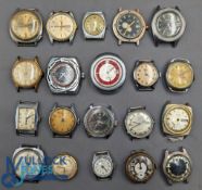 Collection of men’s and boy’s hand-wind wristwatches, for spares or repair: a mixed collection of 20