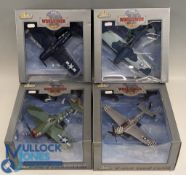 Air Legends 1:48 Scale Planes WW2 Series F6F-5N Night Hellcat, P-47D Thunderbolt, F4U Bird Cage