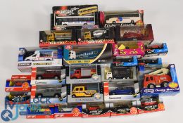 Selection of Commercial and Emergency Vehicles Various makers Cararama, Action City, Teamsters (
