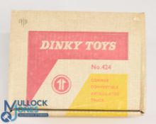 Rare Dinky Toys No 424 Commer Convertible Articulated Truck 1963-66. A scarce item from Dinky. The