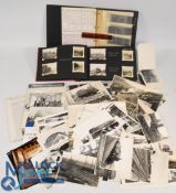Railway Photograph Collection: to include a period photograph album full of locomotive images, a