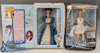 4x Mattel Barbie Dolls Collector’s Edition Legends: Marilyn Monroe, a Great Year French Lady,