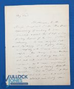 Highwaymen Fine Autograph Letter Signed by Sir Robert Graham, Judge, dated April 1st, 1821,