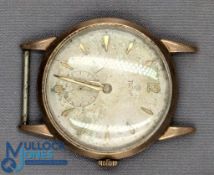 Rolex Tudor Gent’s Watch: 9ct gold case - non-runner for spares or repair - 9ct of gold