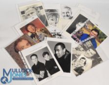 Celebrities Autographs: To include Rolf Harris, David Suchet, Susan Hampshire, Lenny Henry,