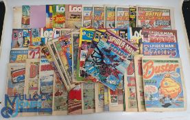 Mixed Selection Magazines To include Look-In, Battle Action Force, Marvel Secret Wars, Spiderman,