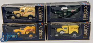 Lledo Liberty Classic Models 1:25th scale 1930 period commercial vehicles Schweppes Soda Water,
