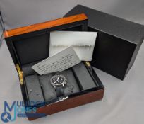 2011 Di Bacarri Automatic Chronograph Men’s Wrist Watch Limited Edition 1 of 20 Valijoux Cal 7750