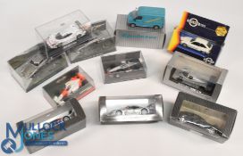 Rally Sport and Racing Cars Edition Motorsport Mercedes CLK 1998 x2, 911 GTI 1998, C11, Gama Mini