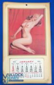 Marilyn Monroe Calendar: 1955 featuring the famous photograph by Tom Kelley, #25cm x 44cm, in good