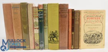 Thirteen ‘RS Surtees’ Hunting Hardback Books – Robert Smith Surtees Scenes and Characters 1948 Cyril
