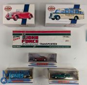 Dinky Collection by Matchbox Diecast Models DY-S 10 1950 Mercedes Omnibus, DY-S 17 1939 Triumph