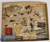 Lead Animals, People & Accessories To include Farmers, Children feeding baby Lambs, Water Pump,