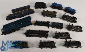 Tri-ang Railways Locomotives To consist of Princess Elizabeth, 148 Great Western, 47606 loco x4 plus