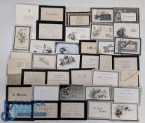 1875-1967 assorted family mostly from Shropshire - a collection of #30 cards