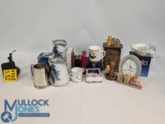 Mixed Collectables: to include 3 resin Pooh Bear chest of drawers, picture frame, candle stick,