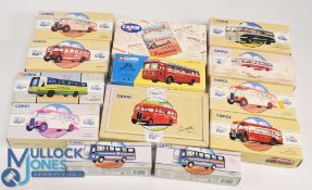 Corgi Buses and Coaches To include 97181 Timpsons AEC Regal, 97211 Leyland Tiger Bartons, 97197