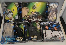 Star Wars Large 12 Inch Figures Issued in 1997-98 to include Darth Vader, Boba Fett, Luke Skywalker,