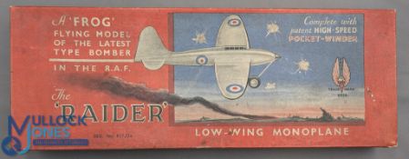 Frog Flying Models Latest Type Bomber in the RAF The Raider lightly used comes with newly made