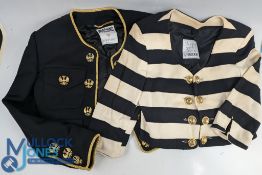 2x Vintage Moschino Couture Cheap and Chic Moschino Jackets: Moschino Couture is a size 8, Cheap and