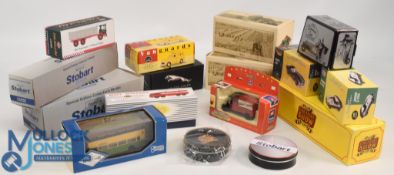 Good Selection of Diecast Cars and Commercial To include Atlas Eddie Stobart, Vanguard, Original