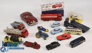 Selection of play worn Dinky Diecast to include Supertoy Foden, AEC & Trailer, Fordson, Austin