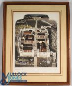 Clarke, Graham, 1941 - ‘Romans Do’, 1986, colour etching, from the History of England series,