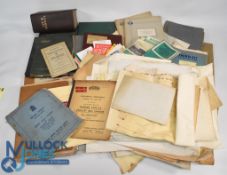 Quantity of Huddersfield Transport Bus Tramways Trolley Bus Paperwork: timetables, books, ephemera