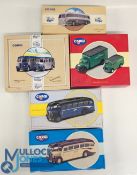 Corgi Diecast Buses 97070 AEC Regal / Bedford OB, 97189 AEC Regal Coach, 97170 Burlingham Seagull