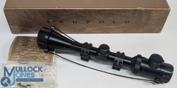 Unbranded 3-9x 40E Target Rifle Gun Scope: in Leupold box, good used condition