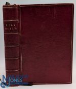1715 King James Holy Bible James Wilson Edinburgh printer. one of this Majesty’s printers, rebound