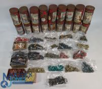 1/72 Scale Vintage Airfix toy plastic solder collection: a used mixed lot, with painted and