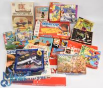Selection of Vintage Games & Jigaws To include MB Operation, Art Master, Space Attack!,
