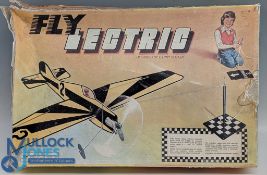 Scarce Harry Butler Models Fly Lectric Plane to consist of ready built and painted balsawood