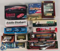 Mixed Selection of Diecast Models Corgi Eddie Stobart, EFE Buses, Corgi 57 Chevrolet Belair, small