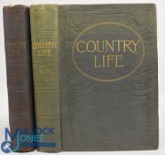 Two Bound Volumes of Country Life: The Journal For All Interested In Country Life and Country