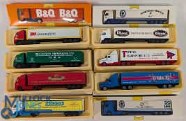 Lledo Promotional Pro Movers Models Various Articulated Lorries B & Q, Wet Midlands Police, RDP