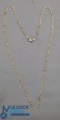 9ct Hallmarked Gold Necklace chain, 3.9g