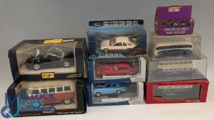 Diecast Vehicle Collection 1:25 scale Maisto Volkswagen Van Samba, Porsche 911 Speedster 1989,