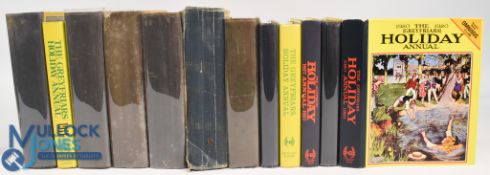 Twelve Greyfriars Holiday Annuals – 1920 (1975 Facsimile), 1925, 1927 (1976 Facsimile), 1928 (1971