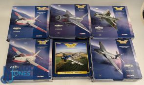 Corgi Aviation Archive Jet Fighter Power 49403 EE Lightning F3 5 sqn 1978. 49803 Hawker Hunter Mk