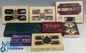 Days Gone Presentation Sets Famous Stores 2 variations, The Queen Mother, Chivers Hartley