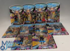 Ban Dai / Playmates Star Trek the Next Generation Figures set of 10 featuring Jean-Luc Picard.