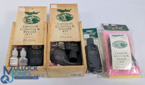 Napier London Gunstock Finish Kits, 4 assorted kits, looking unused